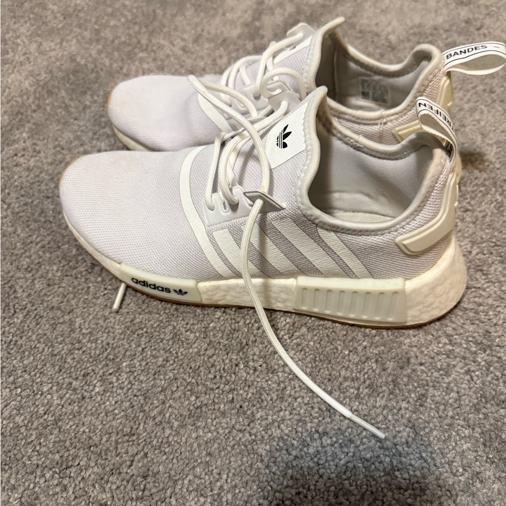 adidas Men’s NMD R1 Sneakers in Off-White